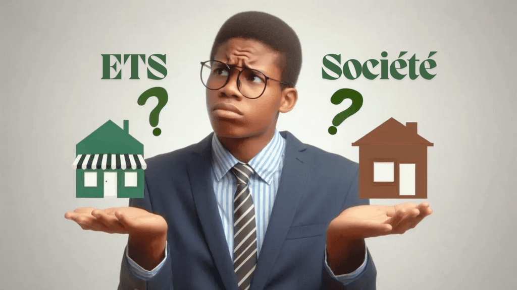 Choix entre établissement et société