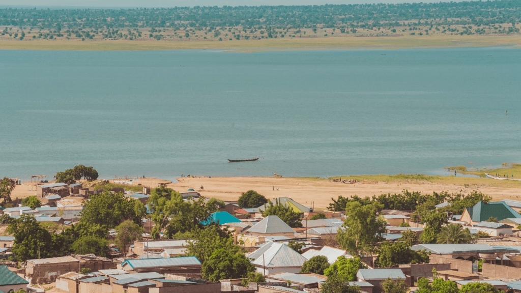 Paysage de l'Adamoua, Cameroun.